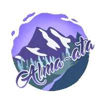 Almaty Sticker by COP AON