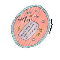 mental health depression Sticker