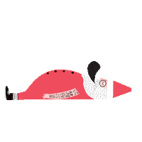 sleep santa Sticker by cottononkids
