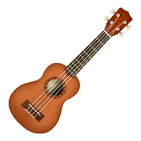 Emoji Ukulele Sticker by Yousician