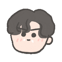 ahsiusunah sf9 rowoon 에스에프나인 셒구 Sticker