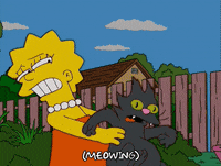 shaking lisa simpson GIF