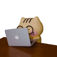 Cat Laptop Sticker