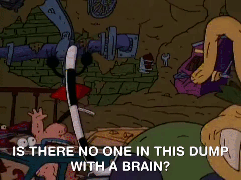 nickrewind giphydvr nicksplat aaahh real monsters giphyarm037 GIF