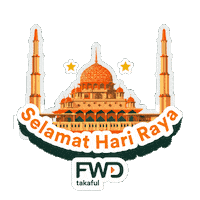 Hari Raya Takaful Sticker by FWD Insurance