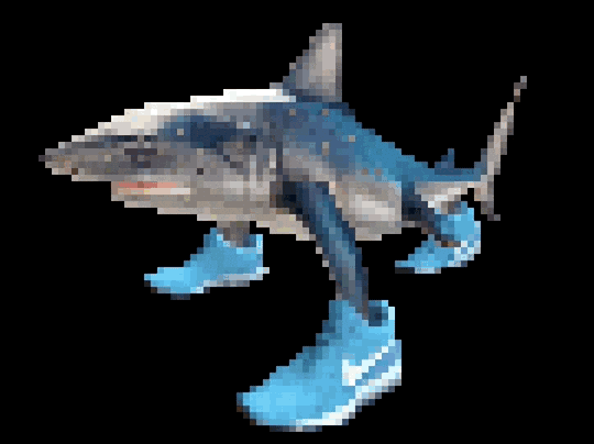 Pixels Burning GIF by R74n