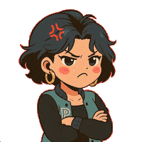 Angry Leave Me Alone Sticker by Persona