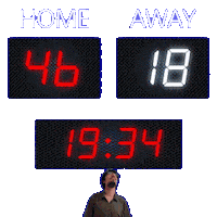 18 Away Sticker