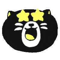Happy 哇 Sticker