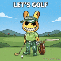 Golf Golfing GIF by RugDollz