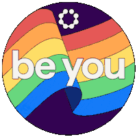 Pride Be You Sticker by Cyera