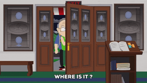 looking mr. garrison GIF by South Park 