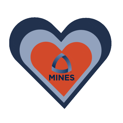 Heart Love Sticker by coloradoschoolofmines