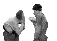 Three Stooges Sticker by Alissandra