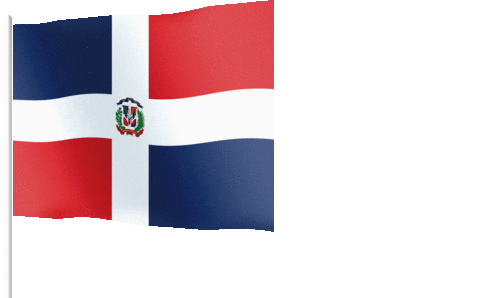 Dominican Republic Flag Sticker by PRV Audio