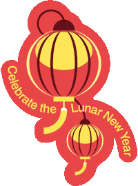 Chinese New Year Snake Sticker by City of Sydney