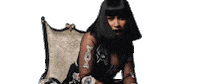 cardi b hair flip Sticker by FaraOana