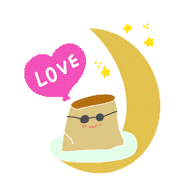 Pudding Love Sticker