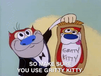 ren and stimpy nicksplat GIF