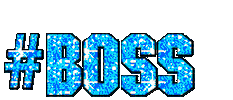 Boss Sparkle Sticker by PARRISLONDON