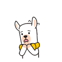 Scared Sticker by kb.financialgroup