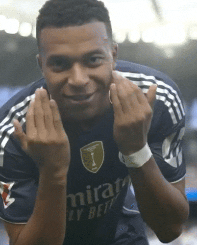 Mbappé Real Madrid GIF