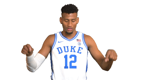 College Basketball Javin Delaurier Sticker by Duke Men's Basketball