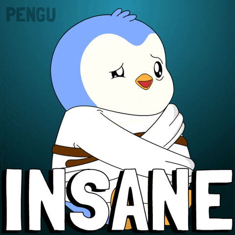 Penguin Wow GIF by Pudgy Penguins