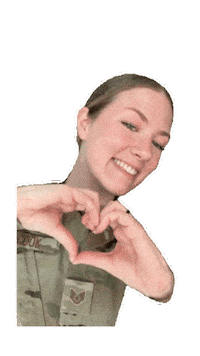 Air Force Love Sticker