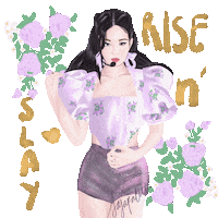 Fashion Illustration Sticker