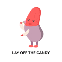 nkfmy fitness sweet healthy candy Sticker