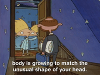 hey arnold nickelodeon GIF