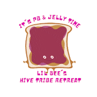 Pbj Sticker by Lil Bee's Bohemian