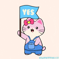 Cat Yes GIF by Silly Kitties