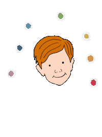 Lavenderbuddy toys teddy bear send sensory play Sticker