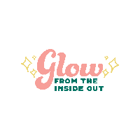 Glowingskin Glowgetter Sticker by Ornami Skincare