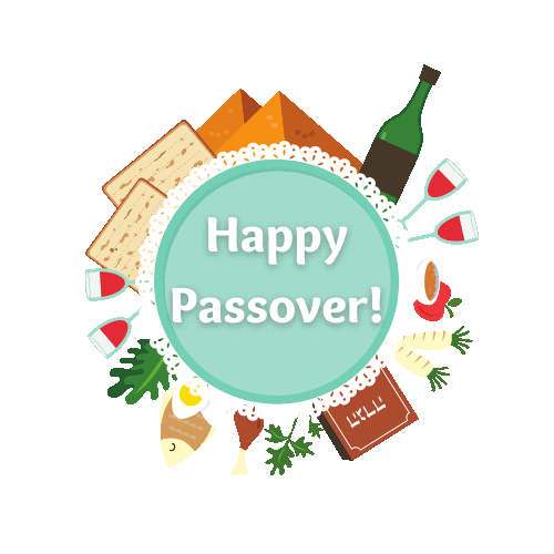Happy Passover Sticker by Dermaspark