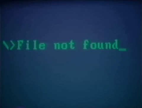 Data Recovery Vintage GIF