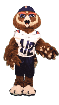 Basketball Point Sticker by Florida Atlantic University