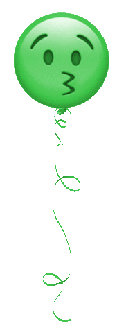 green balloon tatbs Sticker by Tank and The Bangas
