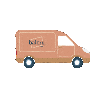 Balcru online delivery package express Sticker