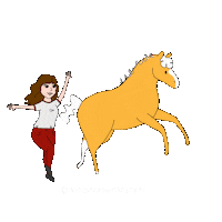 Horse Sticker by Happy Horsemanship TV