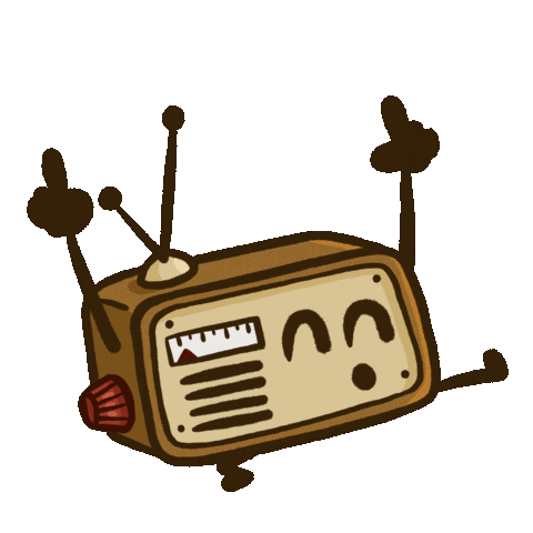 Dance Radio Sticker