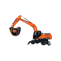 Doosan Escavadeira Sticker by CHB Rental
