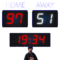 51 Away Sticker