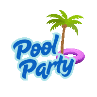 Pool Party Sticker by CCC Golf