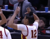 Basketball Hoops GIF by USC Trojans
