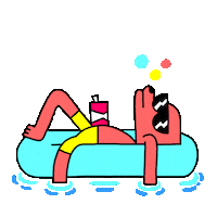 1St Day Of Summer Dog Sticker by GIPHY CAM