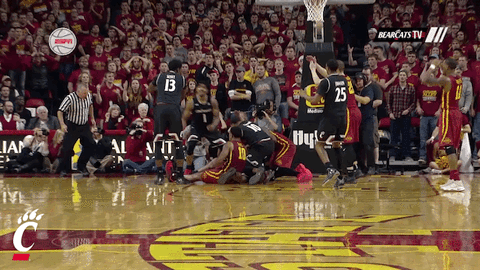excited cincinnati bearcats GIF by University of Cincinnati Athletics
