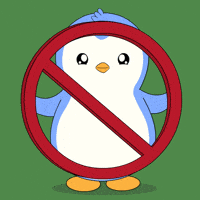 No Way Smh GIF by Pudgy Penguins